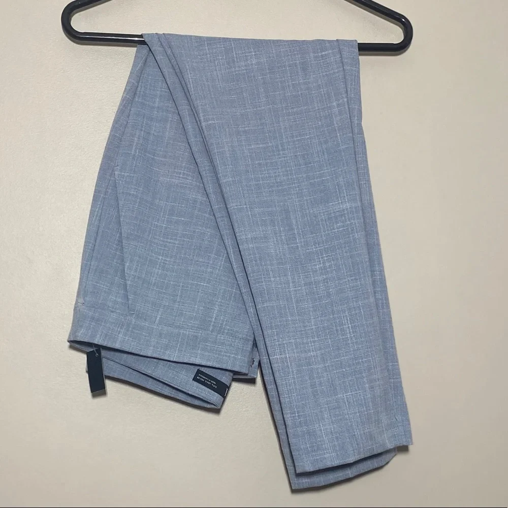 NWT Zara Ankle gray formal nylon pants size large